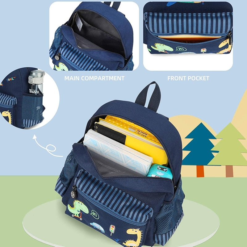 Cute 3D Dinosaur Backpack for Kids