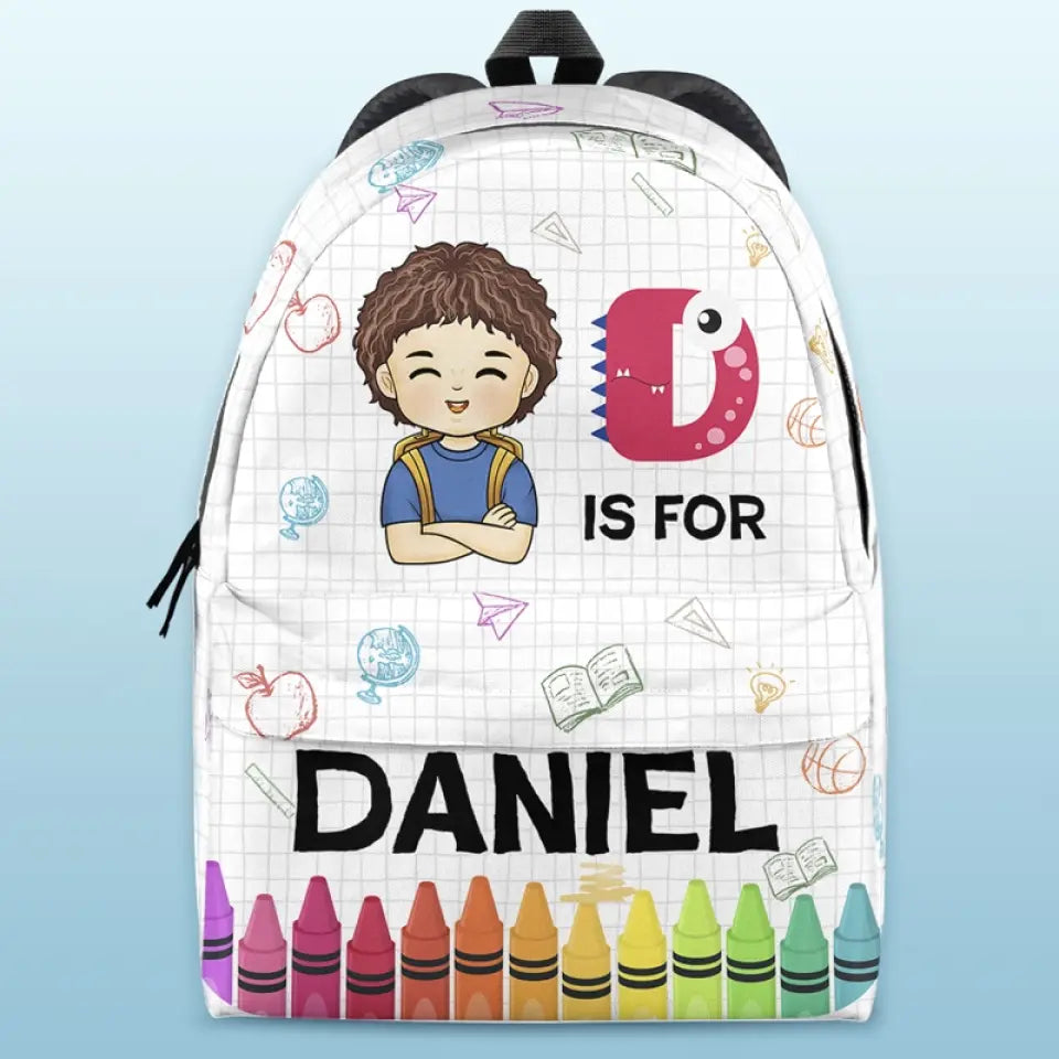 Be Who You Are Personalized School Bag