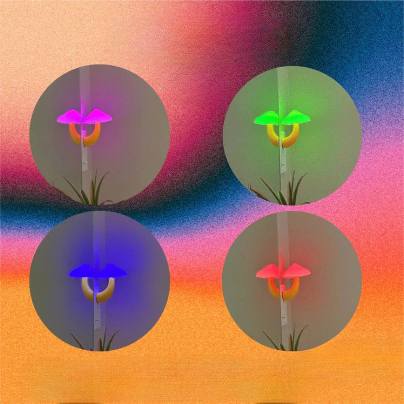 Mushroom Design Wall Lamp