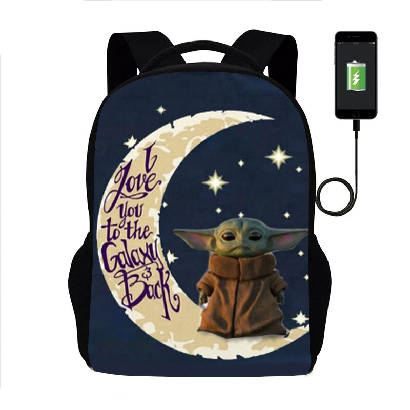 Baby Yoda 3D Print Backpack
