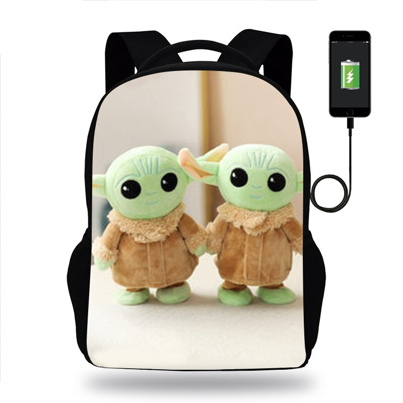Baby Yoda 3D Print Backpack
