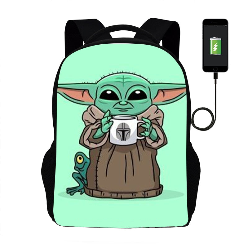 Baby Yoda 3D Print Backpack