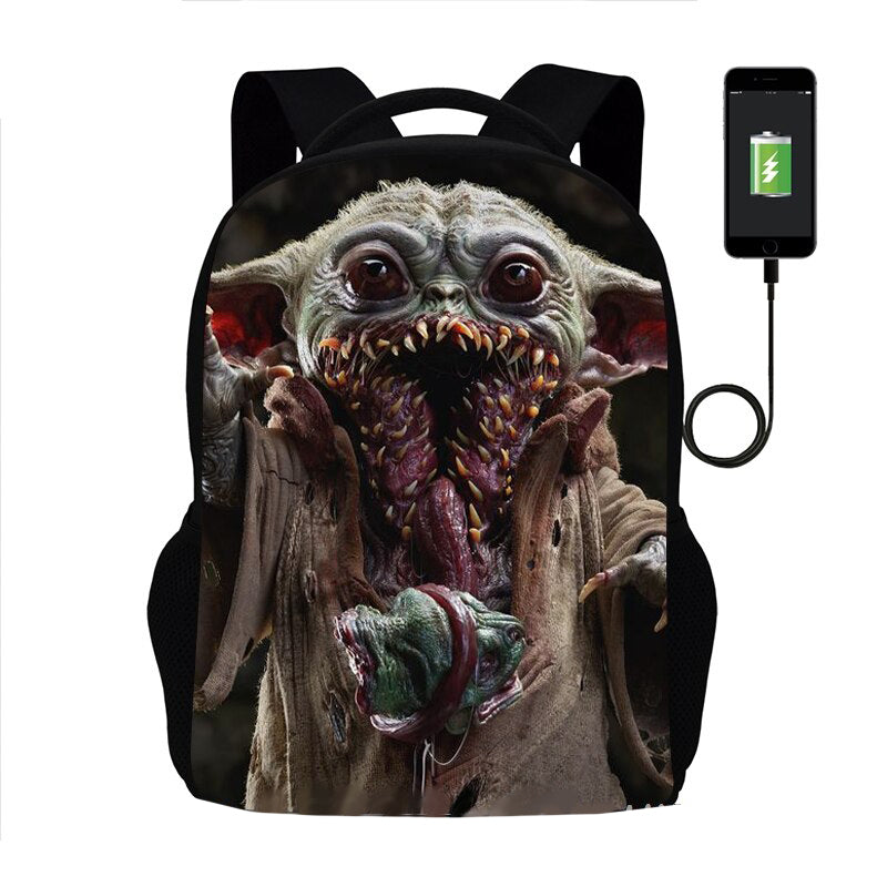 Baby Yoda 3D Print Backpack