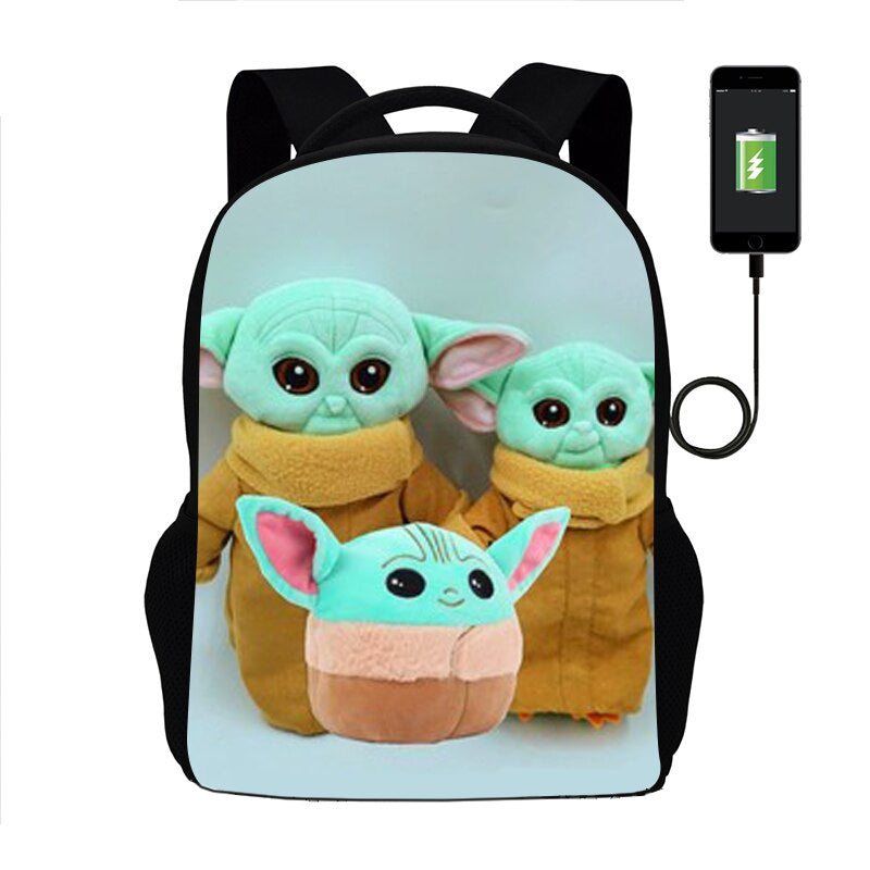 Baby Yoda 3D Print Backpack