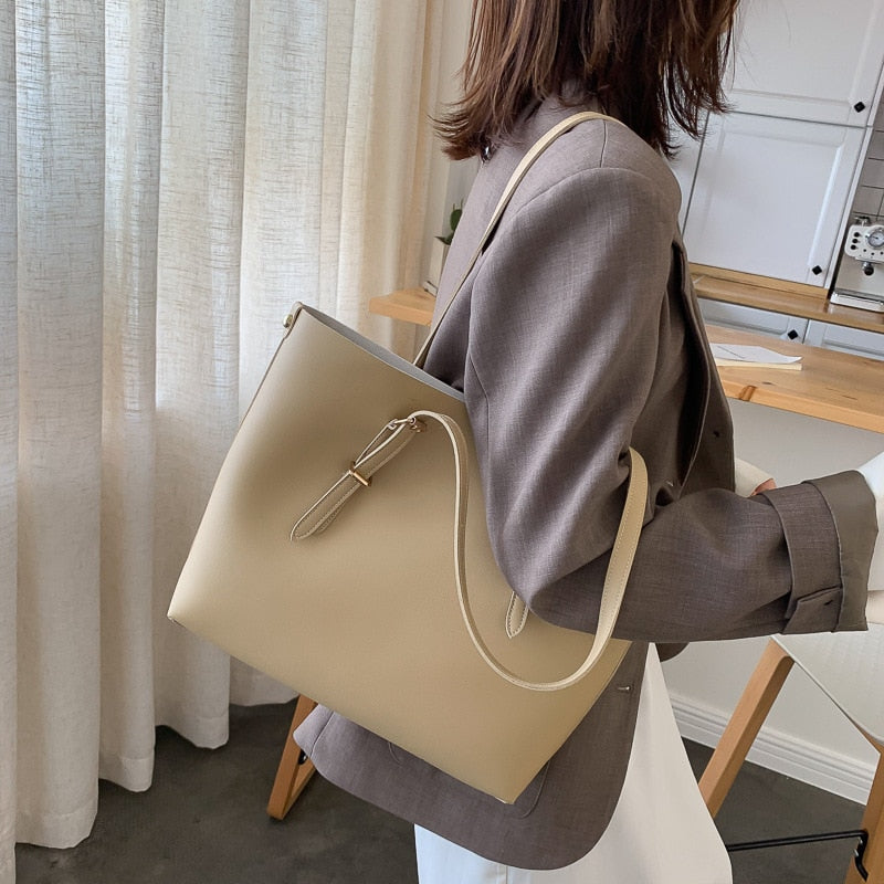 Large Leather Tote