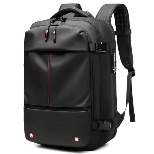 Modern Water Resistant Backpack With USB Charging Port