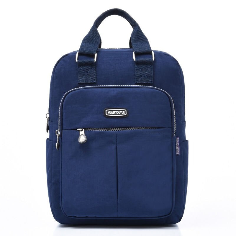 Multifunction Nylon Anti Theft Waterproof Women's Backpack