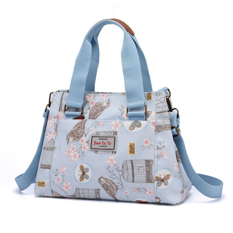 Floral Print Messenger Bag For Women