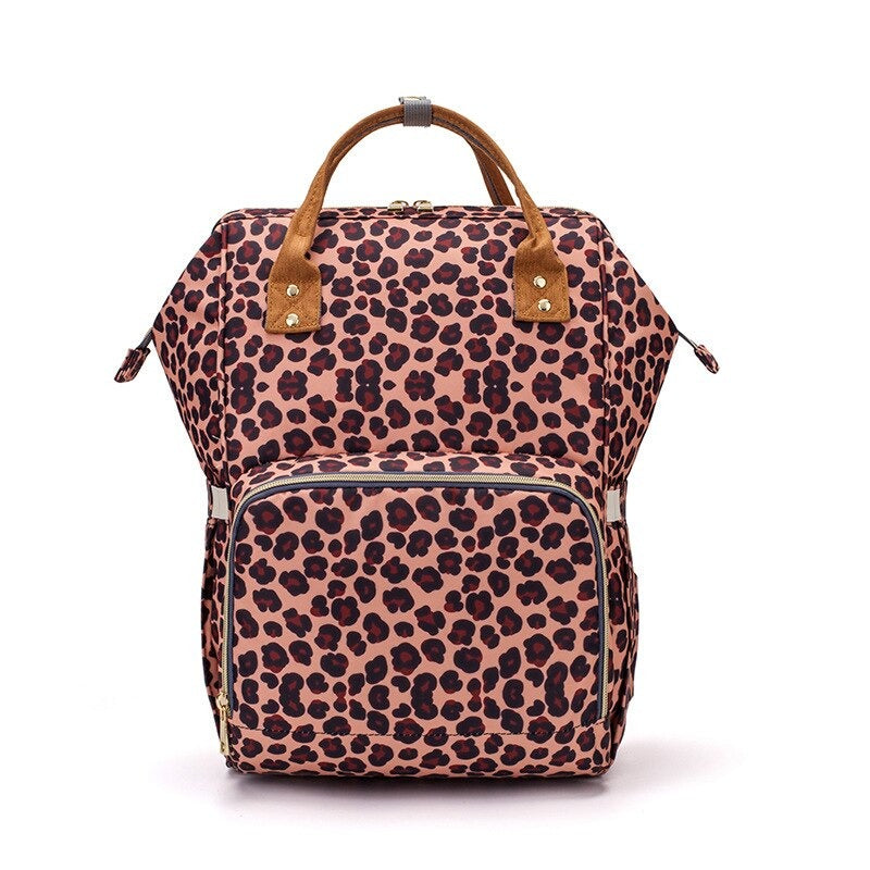 Printed Large Capacity Diaper Backpack