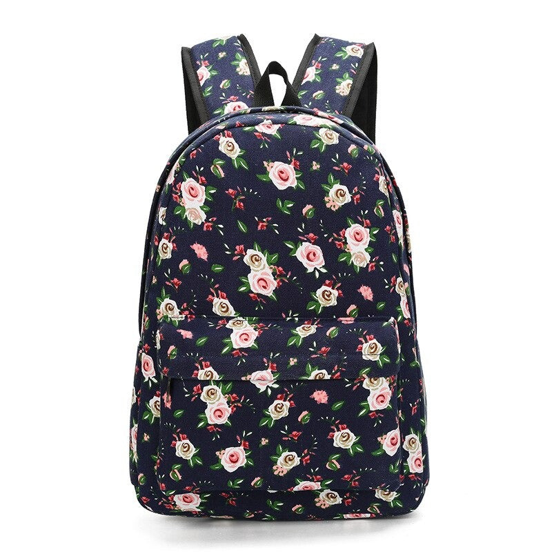 Preppy Style School Backpack For Girls