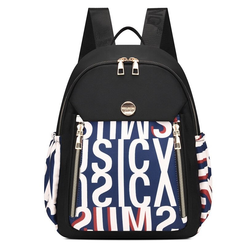 Multiple Print Waterproof Backpacks For Women