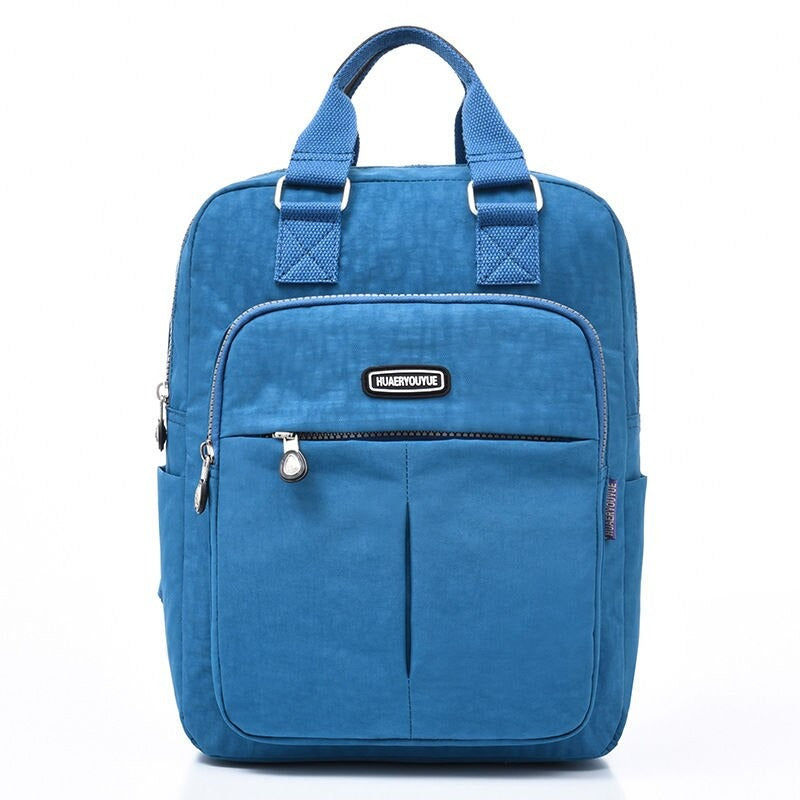 Multifunction Nylon Anti Theft Waterproof Women's Backpack