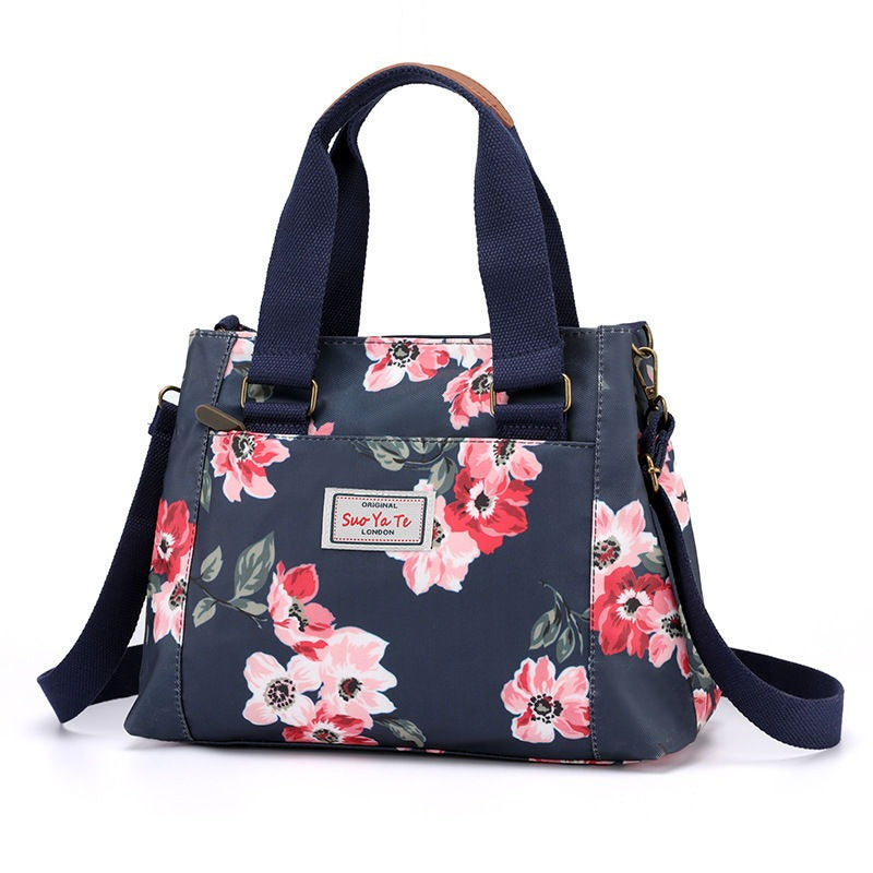 Floral Print Messenger Bag For Women