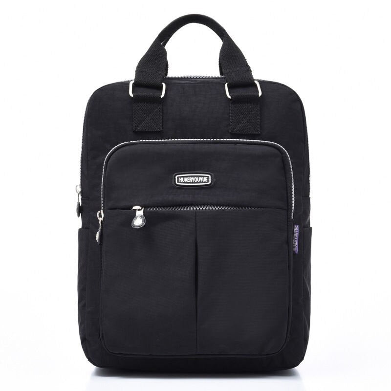 Multifunction Nylon Anti Theft Waterproof Women's Backpack