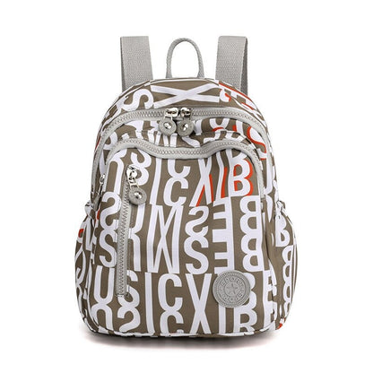 Nylon Women's Travel Shoulder Backpacks