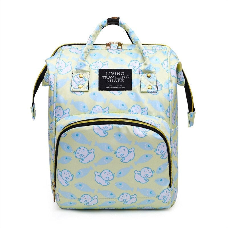 Multi-Function Baby Care Diaper Backpack