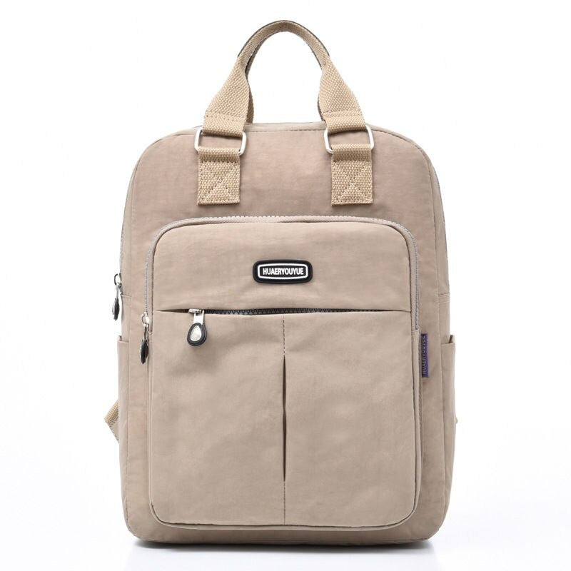Multifunction Nylon Anti Theft Waterproof Women's Backpack