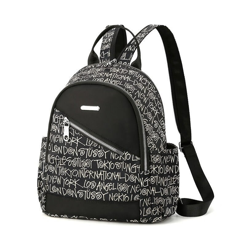 Multicolor Ladies Student School Backpack