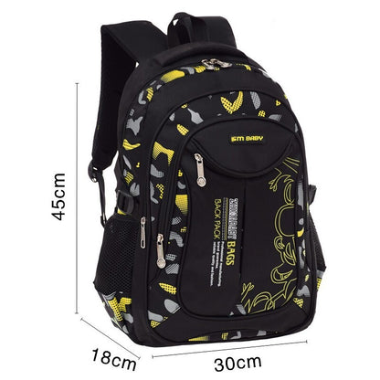 Unisex Nylon School Bags For Children