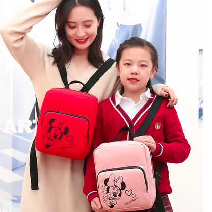 Solid Minnie Soft Backpack