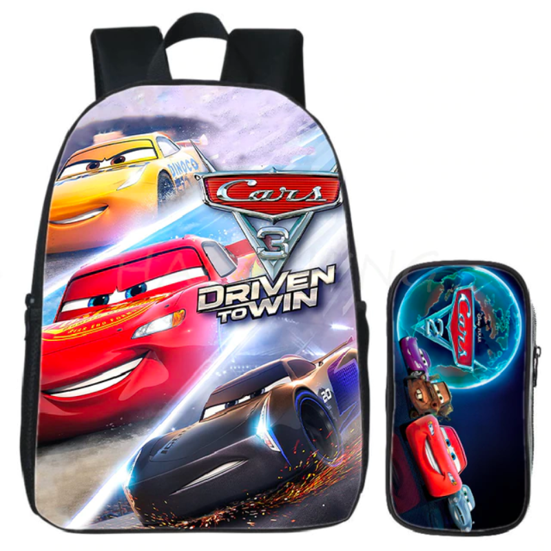 The Cars Backpack Set