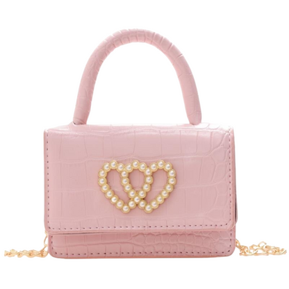 Makeup Pack Pearl Chain Crossbody Bag