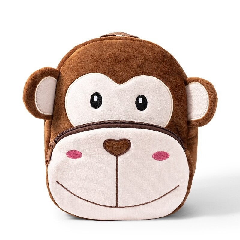 Plush Animal Children School Bags