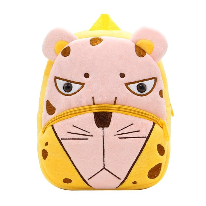 Plush Cartoon Shape Backpack For Kids