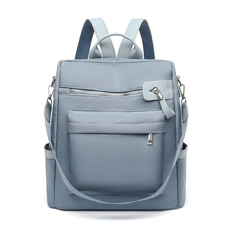 Large Capacity Women's Solid Color Fashion Backpack