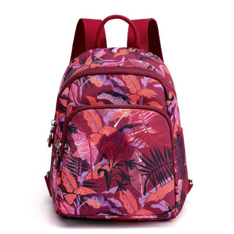 Colorful Graphic Printed Backpack for Women