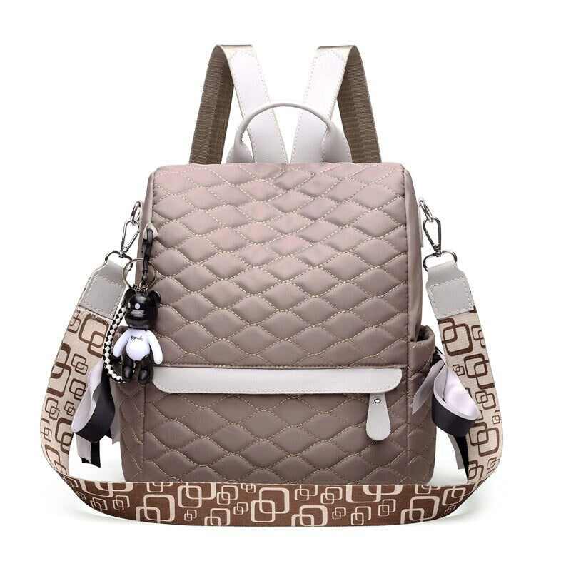 Oxford Shoulder Retro Backpack For Women