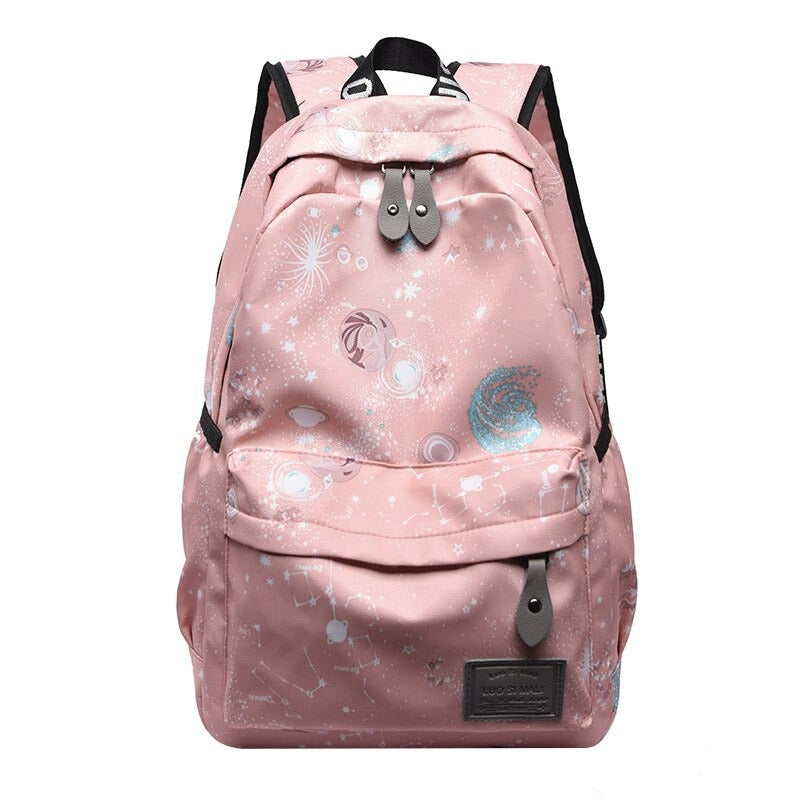 Galaxy Graphics Printed Backpack for Women