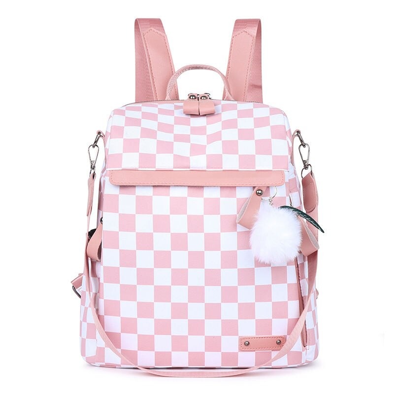 Plaid Pattern Fashion Bags for Female