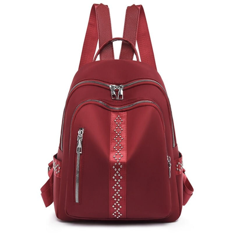 Women's Casual Zipper Backpack