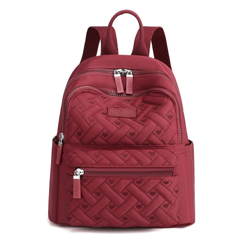 Nylon Waterproof Laptop Backpack For Women