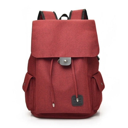 Casual Women's USB Charging Laptop Backpacks