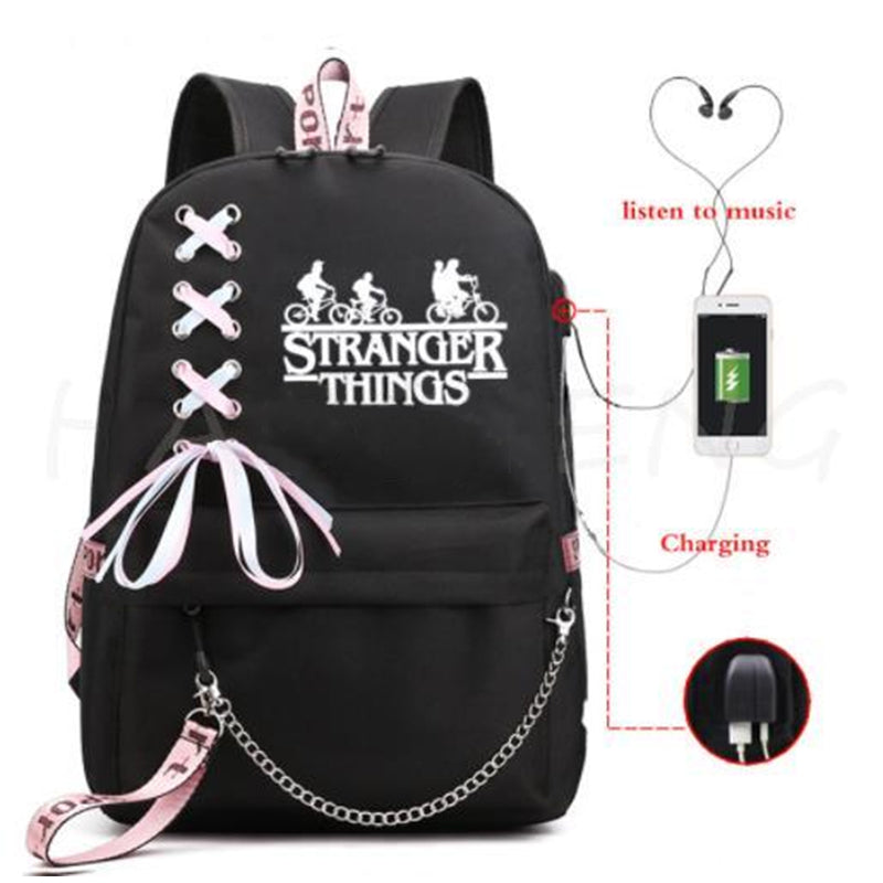 Backpack For Teenagers Stranger Things