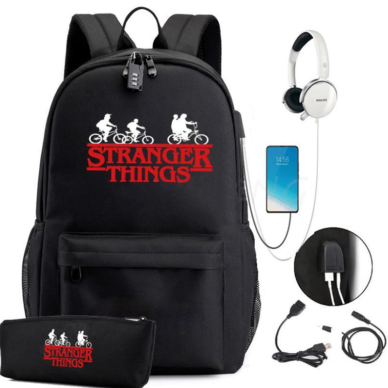 Backpack For Teenagers Stranger Things