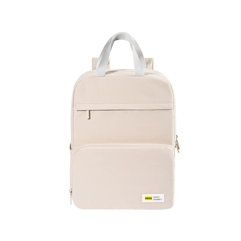 Cotton Solid Laptop Women Business Backpacks