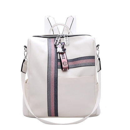 PU Leather Large Capacity School Bags For Girls