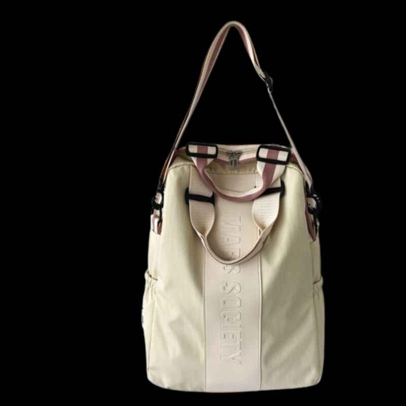 Solid Color Female Backpack Casual Bag