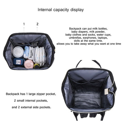 Large Capacity Mommy Baby Nursing Bag