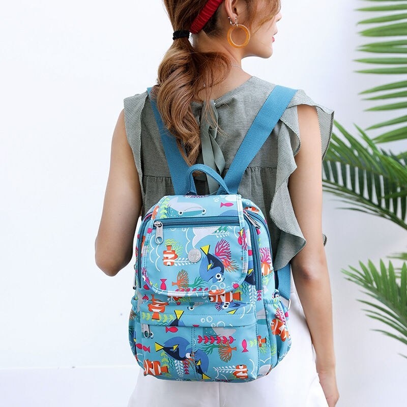 Floral Print Backpack For Women