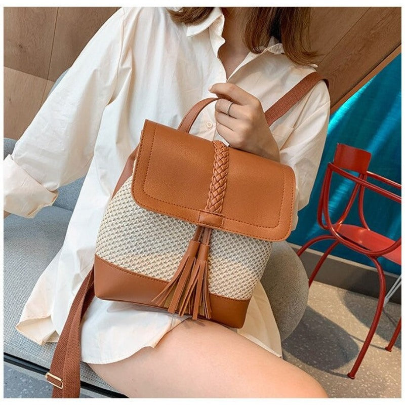 Tassel Female Leather High Quality Bags