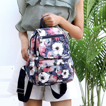 Floral Print Backpack For Women