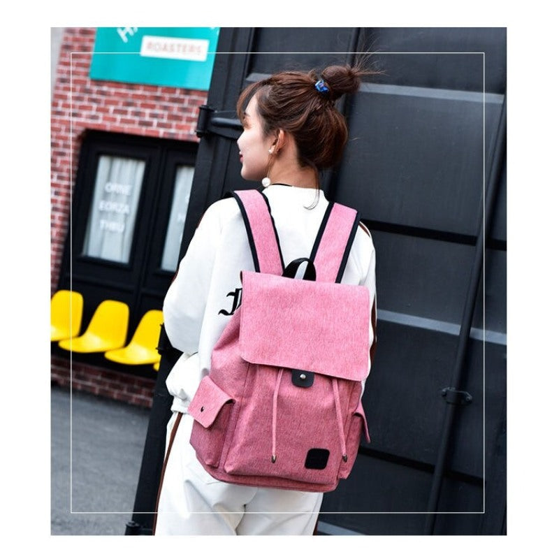 Casual Women's USB Charging Laptop Backpacks