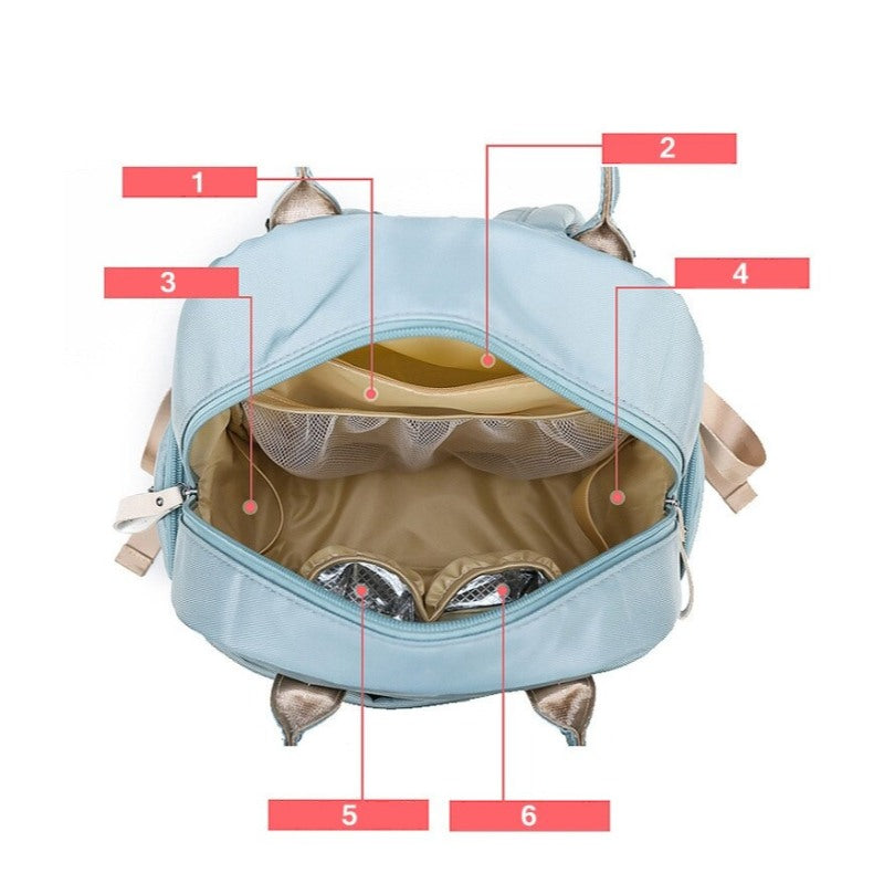 Waterproof Multi-Functional Baby Diaper Bags