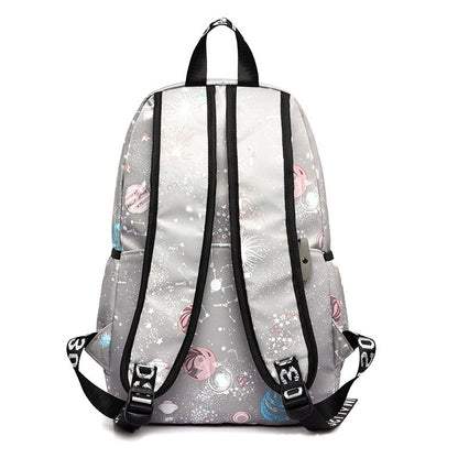 Galaxy Graphics Printed Backpack for Women