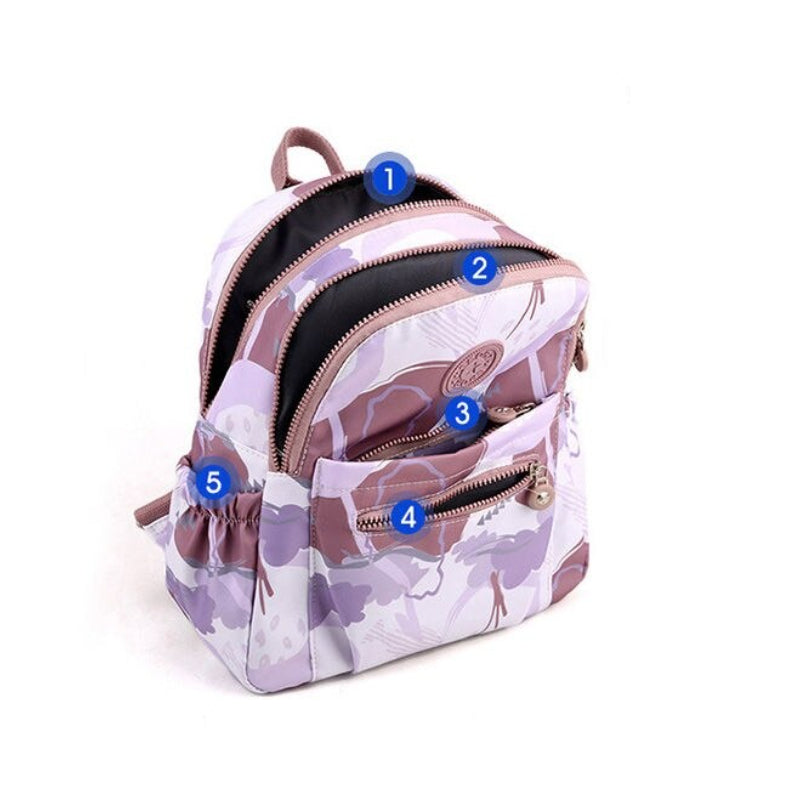 Women's Casual Abstract Printed Backpacks