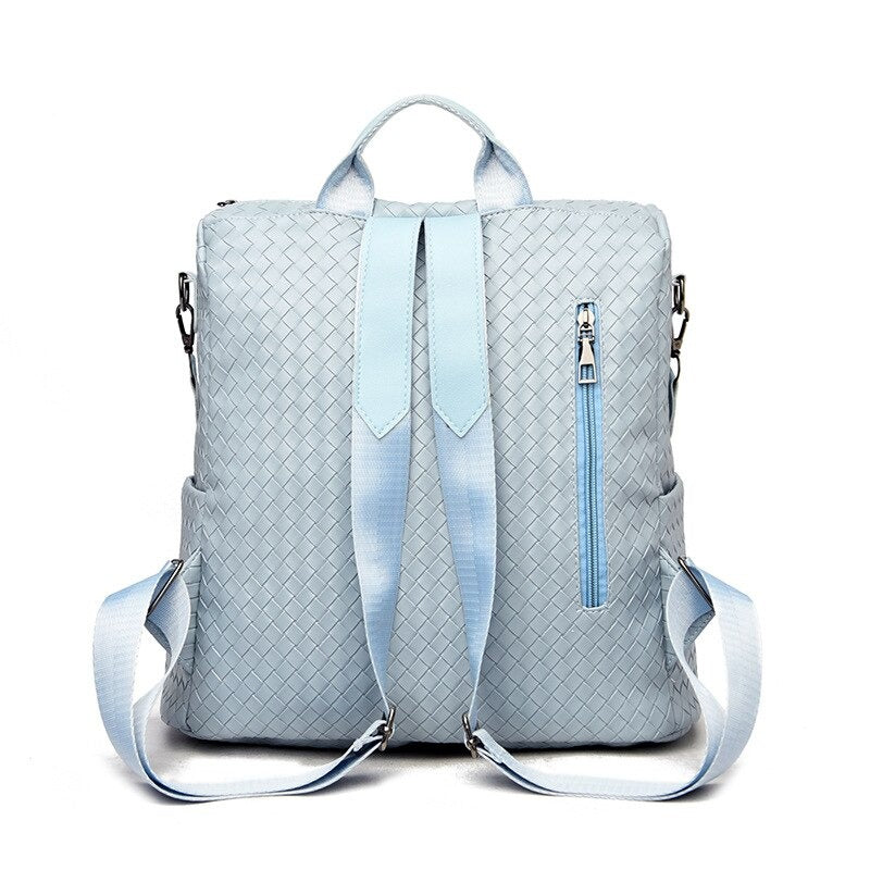 Large Capacity PU Shoulder Travel Backpacks